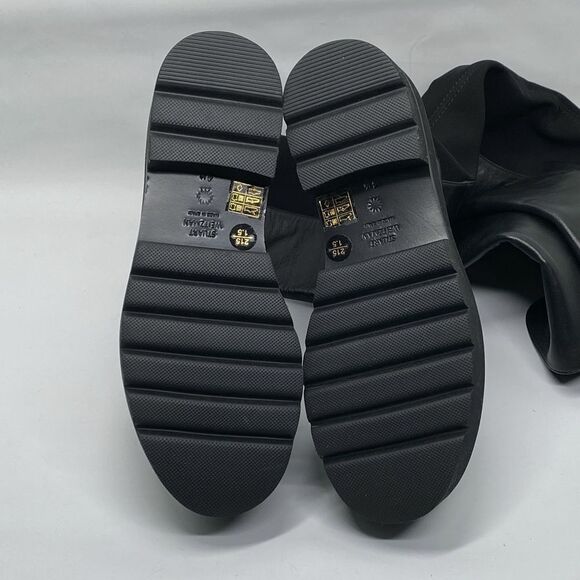 Stuart Weitzman 5050 Over-The-Knee Leather Combat Boots size 4.5 - Picture 15 of 16